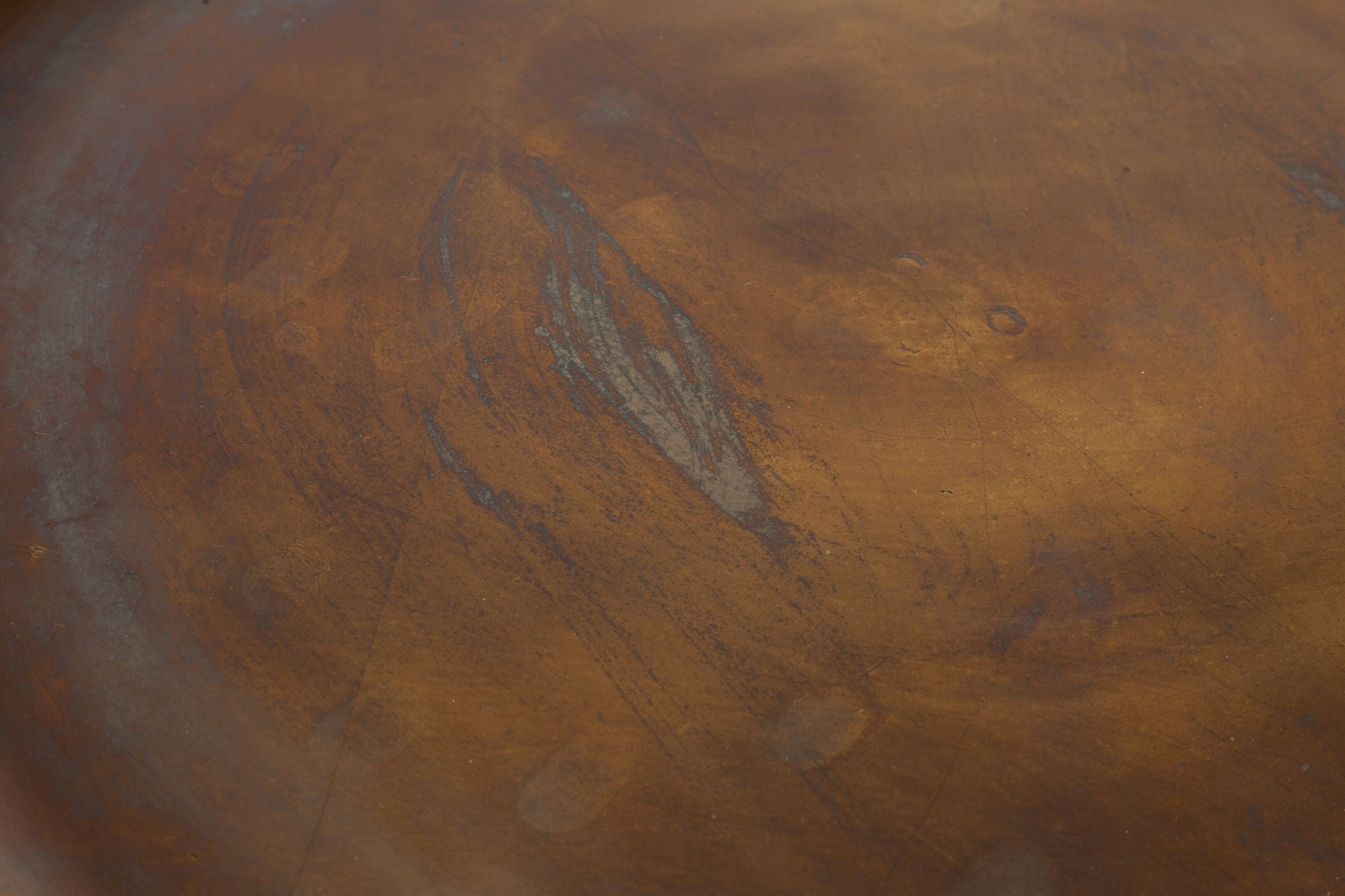 Frost Copper Round Side Table